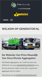 Mobile Screenshot of generator.nl