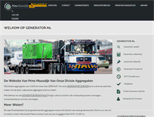 Tablet Screenshot of generator.nl